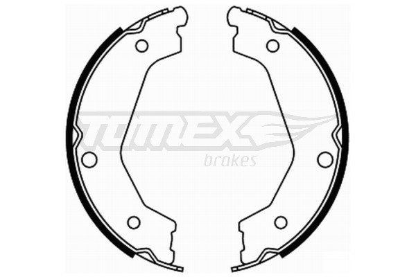 TOMEX Brakes Bremsbackensatz